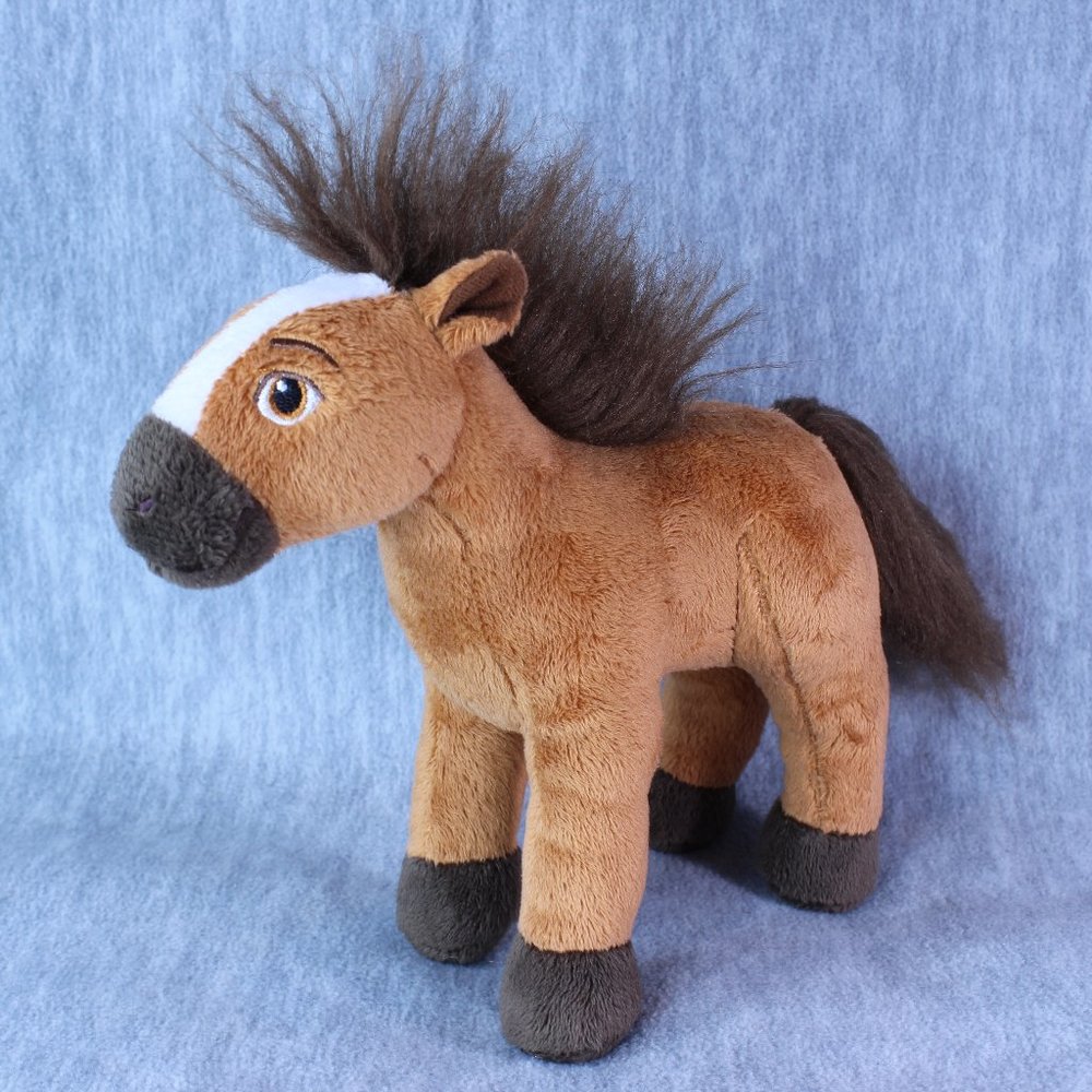 HORSE Dreamworks Spirit Stallion  Riding Free Plush Animal 8" Stuffed Toy‎